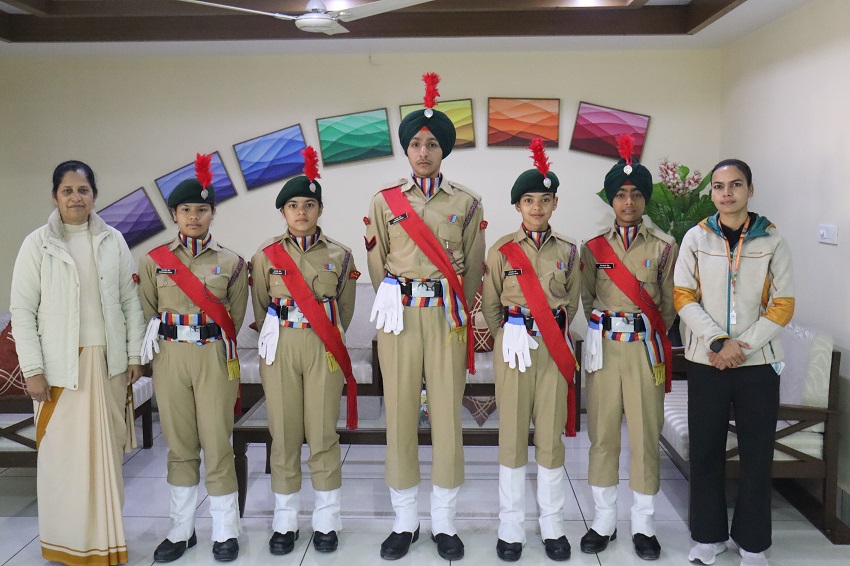 OUR NCC CADETS PARTICIPATED IN REPUBLIC DAY PARADE